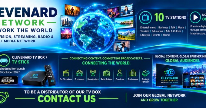 CLEVEnARD LAUNCHES CLEVEnARD NETWORK CAMPAIGN - ﻿A Global Television, Streaming, Radio & Digital Media Network — Open for Global Partnerships