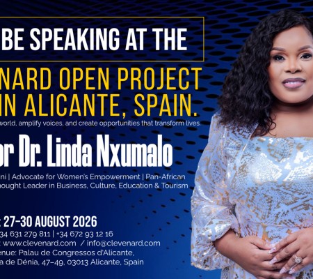 Senator Dr. Linda Nxumalo to Speak at the Clevenard Open Project 2026 in Alicante, Spain