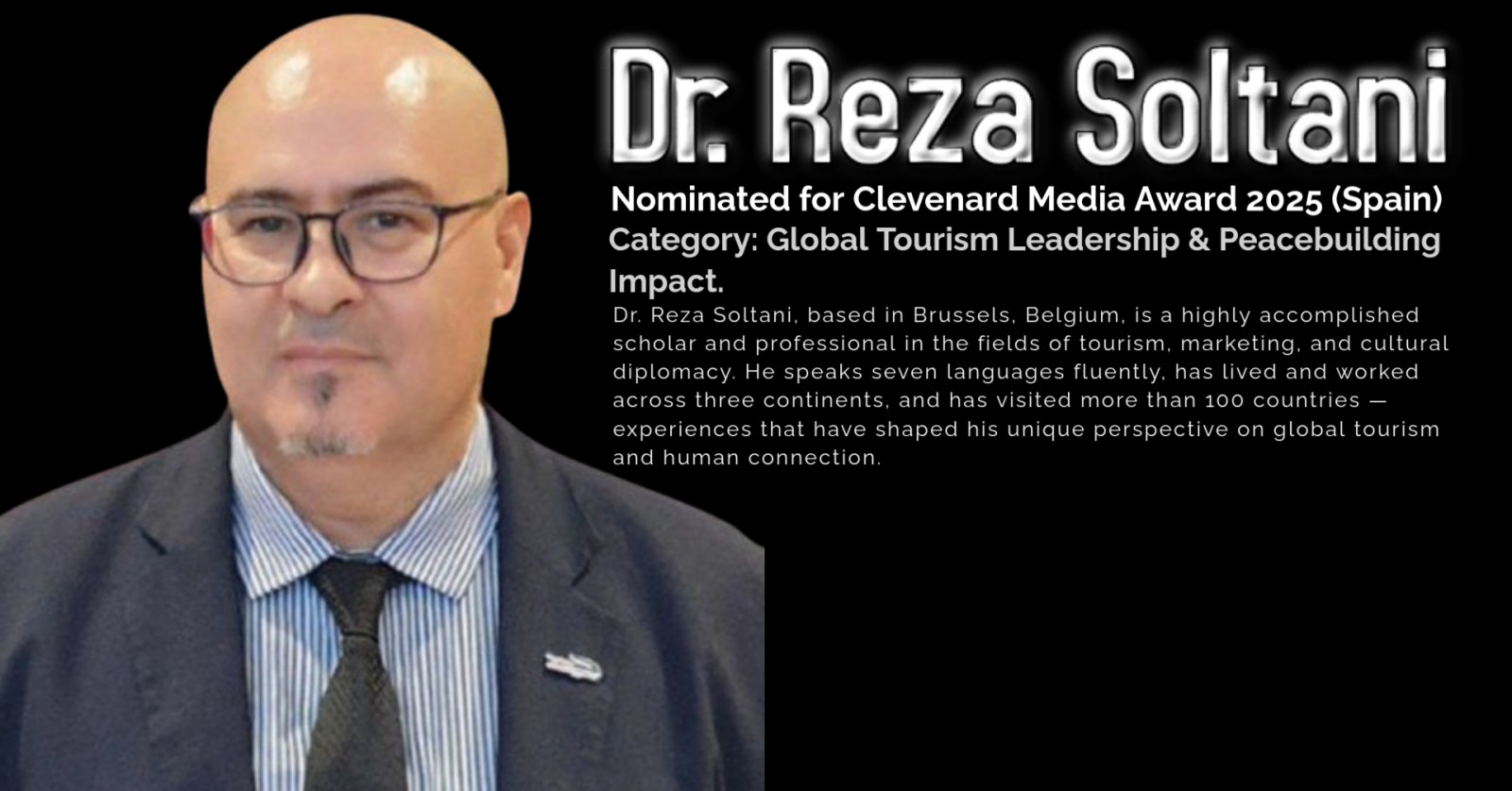 Dr. Reza Soltani Nominated for the Clevenard Media Award 2025