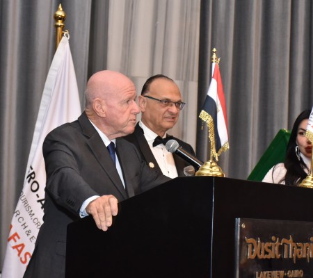 L’AFASU Honore Ibrahim El Shayeb et Master Company Group avec le Prestigieux International Golden Award