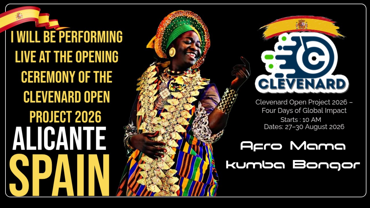 Afro Mama to Perform “Africa Stand Together” at the Clevenard Open Project 2026 in Alicante