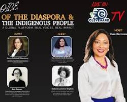 Voice of the Diaspora and the Indigenous People, Live interview on Clevenard TV