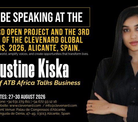 Clevenard to Honour Justine Kiska at the 2026 Clevenard Open Project & Global Awards in Alicante, Spain