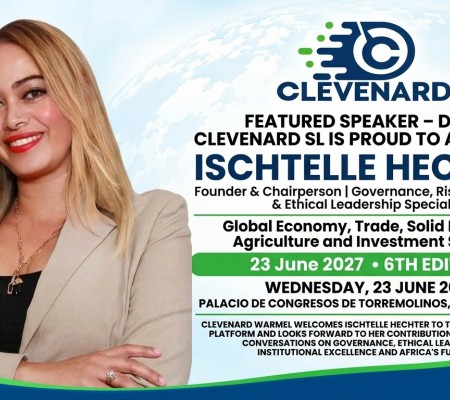 CLEVEnARD ANNOUNCES ISCHTELLE HECHTER AS A FEATURED SPEAKER AT THE 2027 CLEVEnARD OPEN PROJECT AND 4TH EDITION OF THE CLEVEnARD GLOBAL AWARDS IN TORREMOLINOS, MÁLAGA, SPAIN