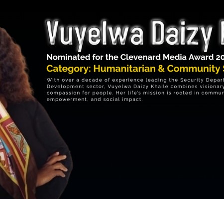 Vuyelwa Daizy Khaile Nominated for the Clevenard Media Award 2026 in the Free State, South Africa Free State, South Africa — Saturday, 14 March 2026