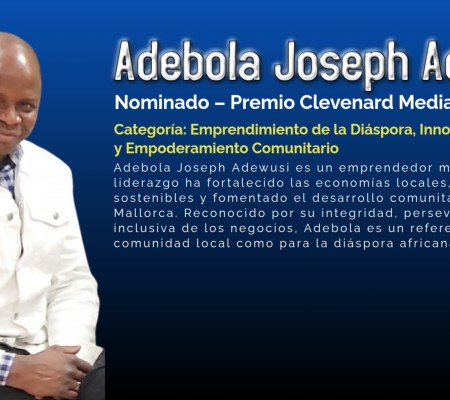 Adebola Joseph Adewusi nominado al Clevenard Media Award 2025