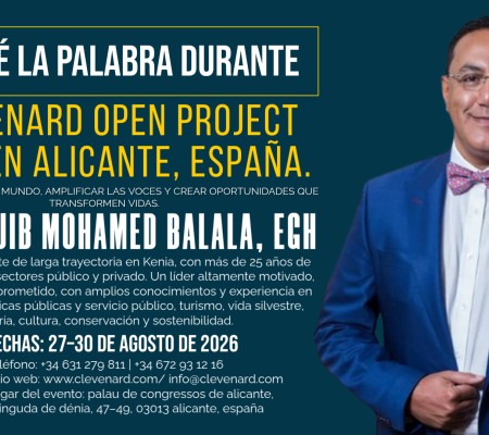 HON. NAJIB MOHAMED BALALA, EGH encabezará el evento y recibirá un Premio Internacional de Liderazgo en el Clevenard Open Project 2026 en Alicante, España