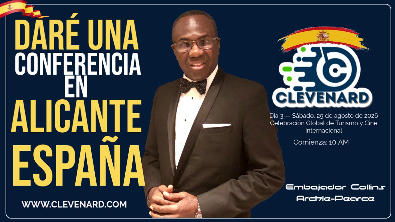 El Embajador Global Collins Archie-Pearce encabezará la Celebración Global de Turismo y Cine Internacional 2026 con una conferencia histórica sobre el poder demográfico de África y el impacto del cine en el turismo