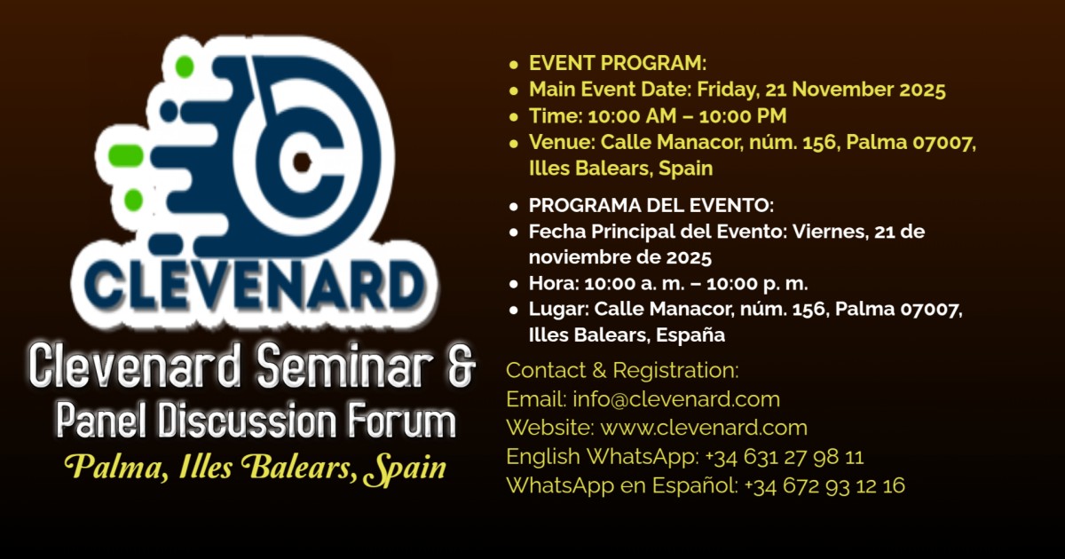 Clevenard Seminar & Media Award 2025 – Official Event Schedule & Program Highlights