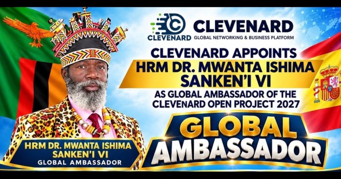 CLEVEnARD APPOINTS HRM DR. MWANTA ISHIMA SANKEN'I VI AS GLOBAL AMBASSADOR OF THE CLEVEnARD OPEN PROJECT 2027