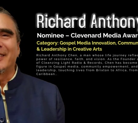 Richard Anthony Chen Nominated for the Clevenard Media Award 2025