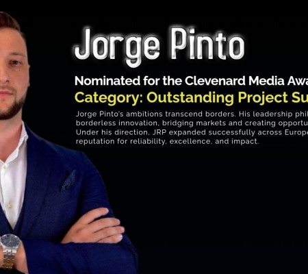 Jorge Pinto Nominated for the Clevenard Media Award 2025 in Palma de Mallorca, Spain