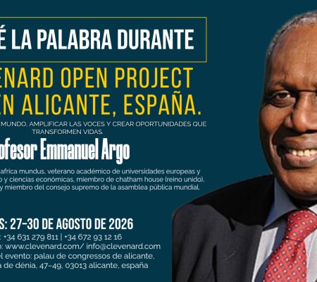El Prof. Emmanuel Argo hablará en el Clevenard Open Project 2026 – Alicante, España