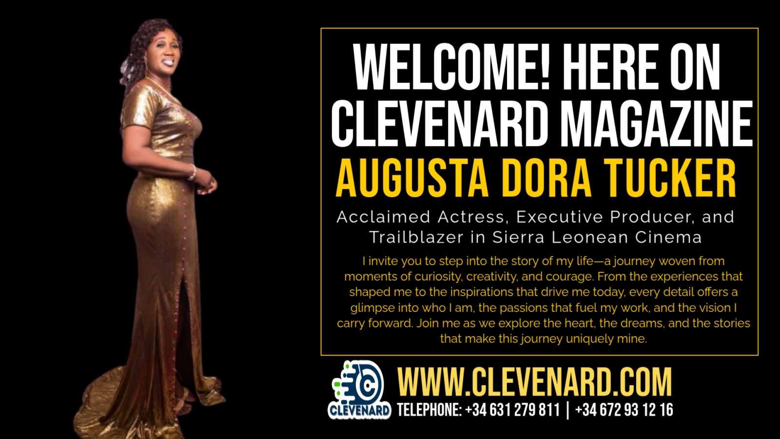 Augusta Dora Tucker (Doratee): Acclaimed Actress, Executive Producer, and Trailblazer in Sierra Leonean Cinema