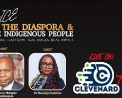 Dr Blessing Enakimio, Live interview on Clevenard TV