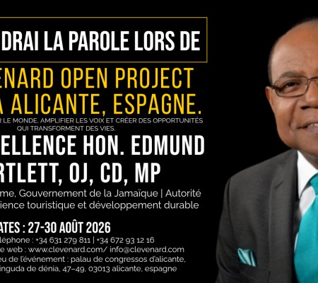 Son Excellence Hon. Edmund Bartlett, OJ, CD, MP, à la tête du Clevenard Open Project 2026 à Alicante, Espagne