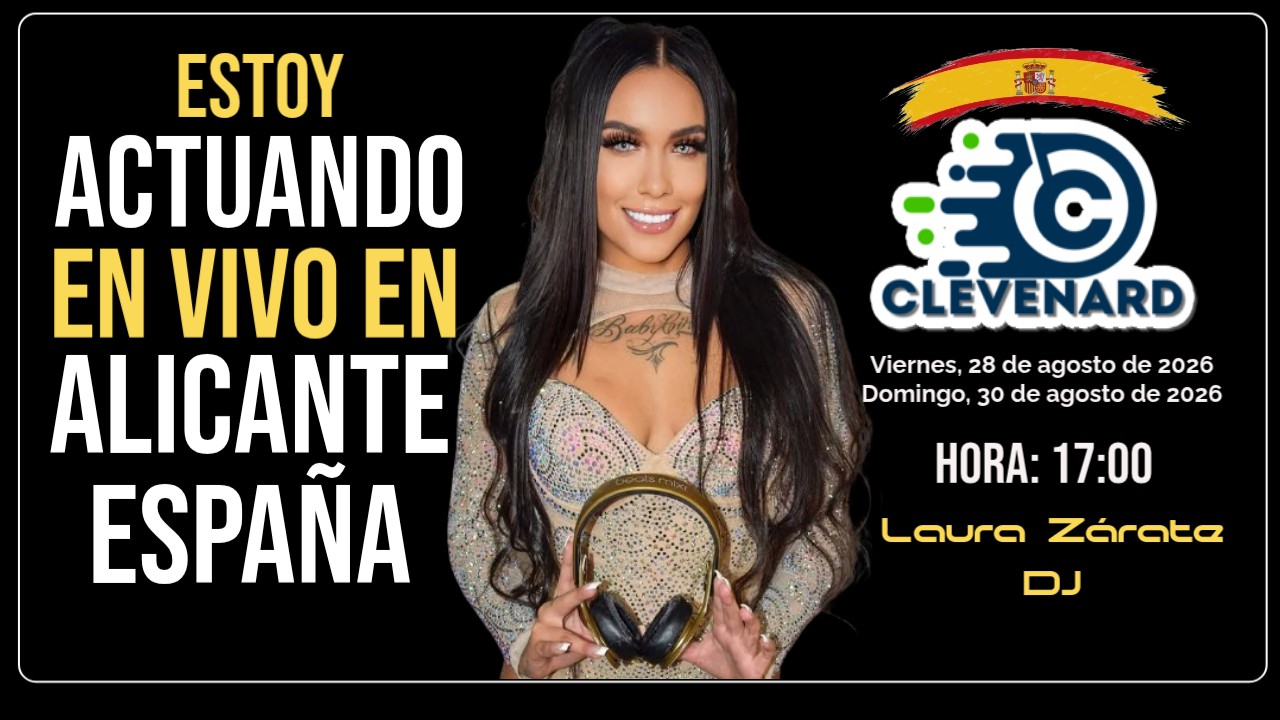 VIVE EL SONIDO. SIENTE LA ENERGÍA. LAURA ZÁRATE EN VIVO EN EL CLEVENARD OPEN PROJECT 2026