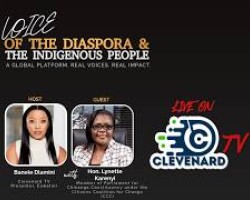 Hon. Lynette Karenyi, Live interview on Clevenard TV