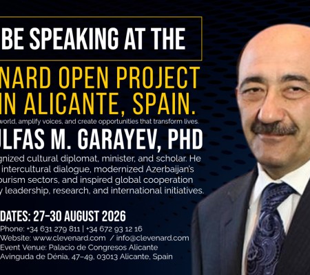 DR. ABULFAS M. GARAYEV, PhD, to Headline Clevenard Open Project 2026 in Alicante, Spain