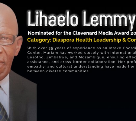 Lihaelo Lemmy Mule Nominated for the Clevenard Media Award 2026 in Free State, South Africa