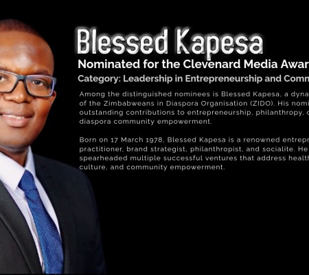 Blessed Kapesa Nominated for the Clevenard Media Award 2025 in Palma de Mallorca, Spain