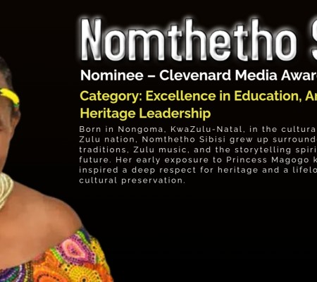 Nomthetho Sibisi Nominated for the Clevenard Media Award 2025 in Palma de Mallorca, Spain
