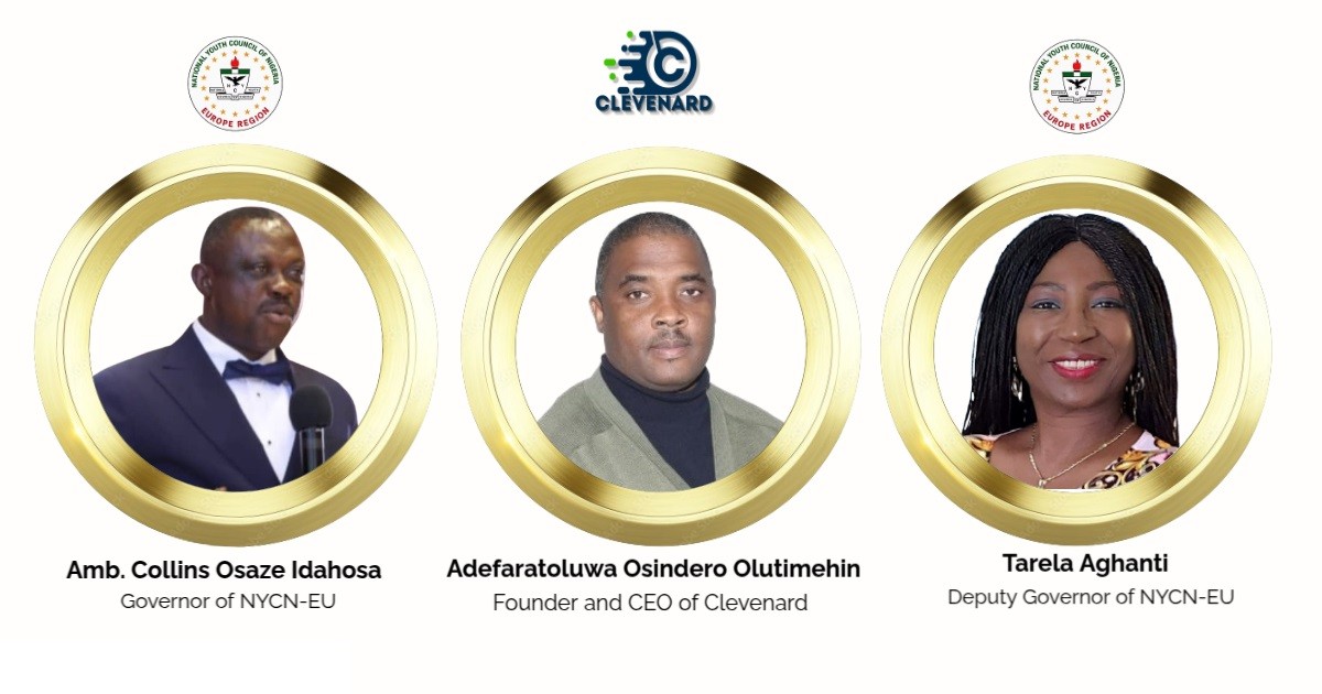 Clevenard Media International and the National Youth Council of Nigeria – European Chapter (NYCN-EU) to Sign Strategic Partnership MoU at the Clevenard Media Award and the Clevenard Seminar & Panel Discussion Forum 2025