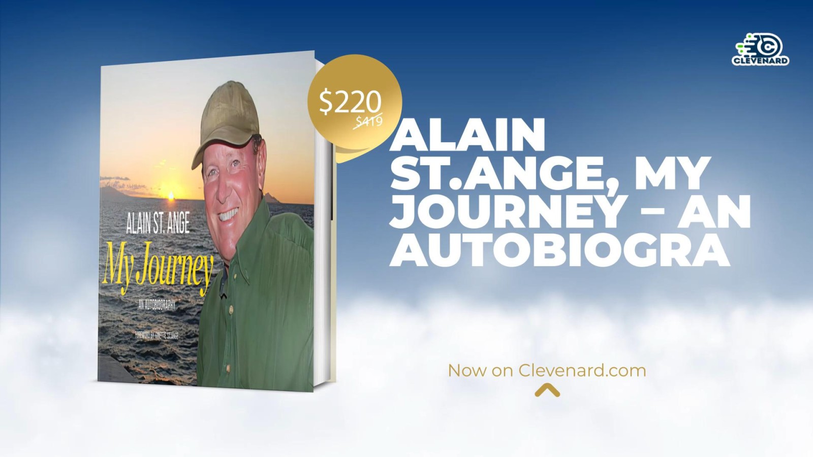 ALAIN ST. ANGE TO RECEIVE GLOBAL AUTHOR AWARD & GLOBAL TOURISM LEADERSHIP HONOUR AT CLEVENARD 2026