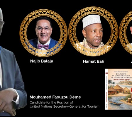Mouhamed Faouzou DÉME Releases New Landmark Book: “The Complexity and Complementarity of Tourism” Honouring Three African Tourism Trailblazers