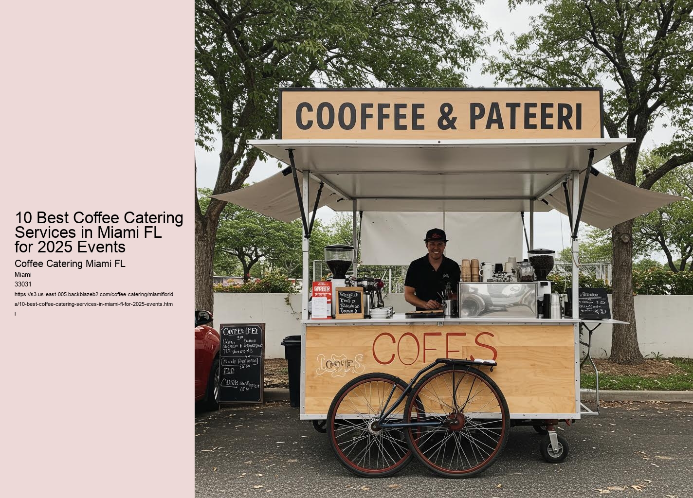 10 Best Coffee Catering Services in Miami FL for 2025 Events