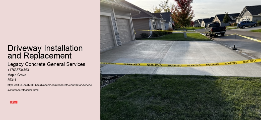 Driveway Installation and Replacement