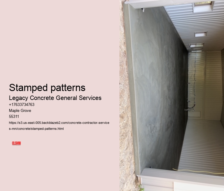 Stamped patterns