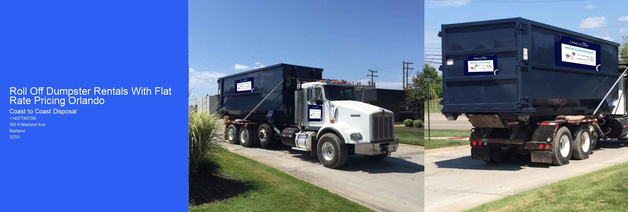 Roll Off Dumpster Rentals With Flat Rate Pricing Orlando