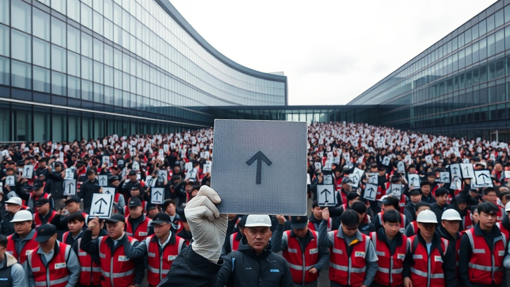 40,000 Samsung workers are threatening a massive strike because their rivals are making way more money