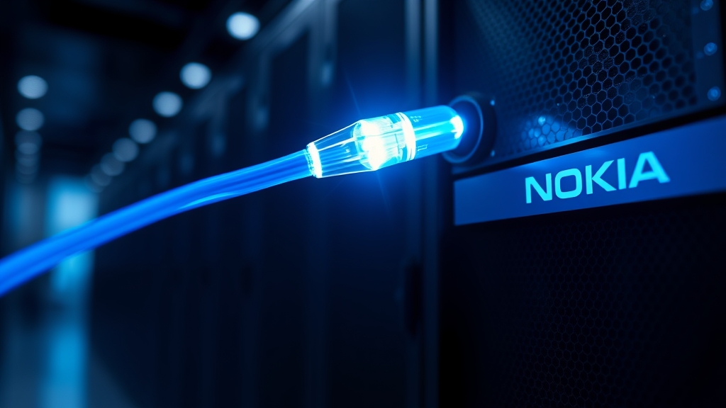 Nokia just hit a 16-year high because they built the secret pipes that power Artificial Intelligence