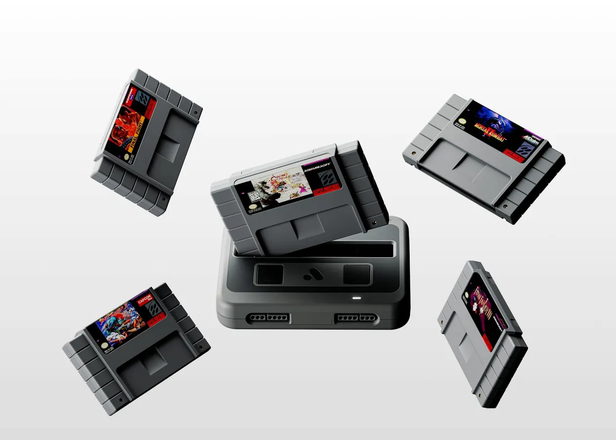 Analogue Super Nt+ console official product render
