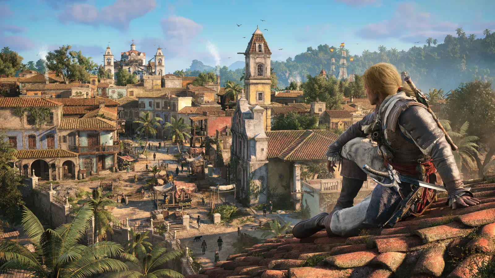 AC Black Flag Resynced open world gameplay screenshot from the Steam store page