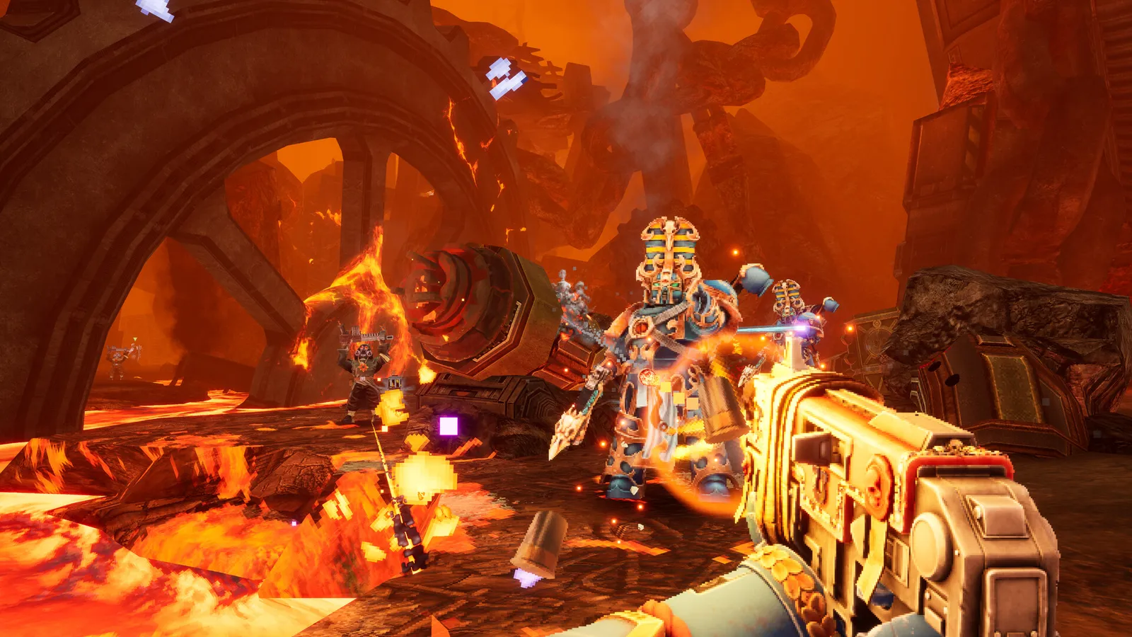 Warhammer 40,000: Boltgun 2 gameplay screenshot from the Steam store page