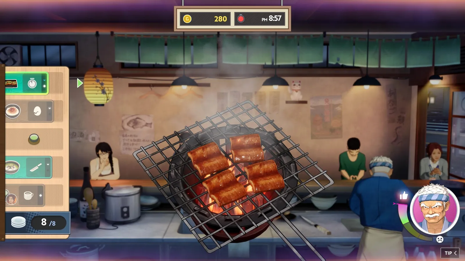 Bancho the Chef Steam screenshot showing cooking gameplay