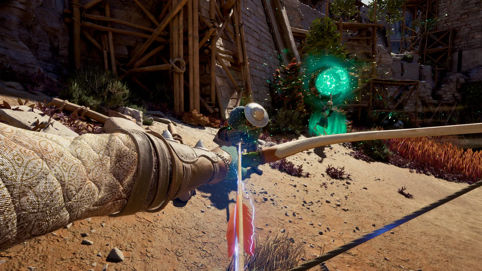 Official Steam screenshot from Avowed showing combat from Obsidian Entertainment