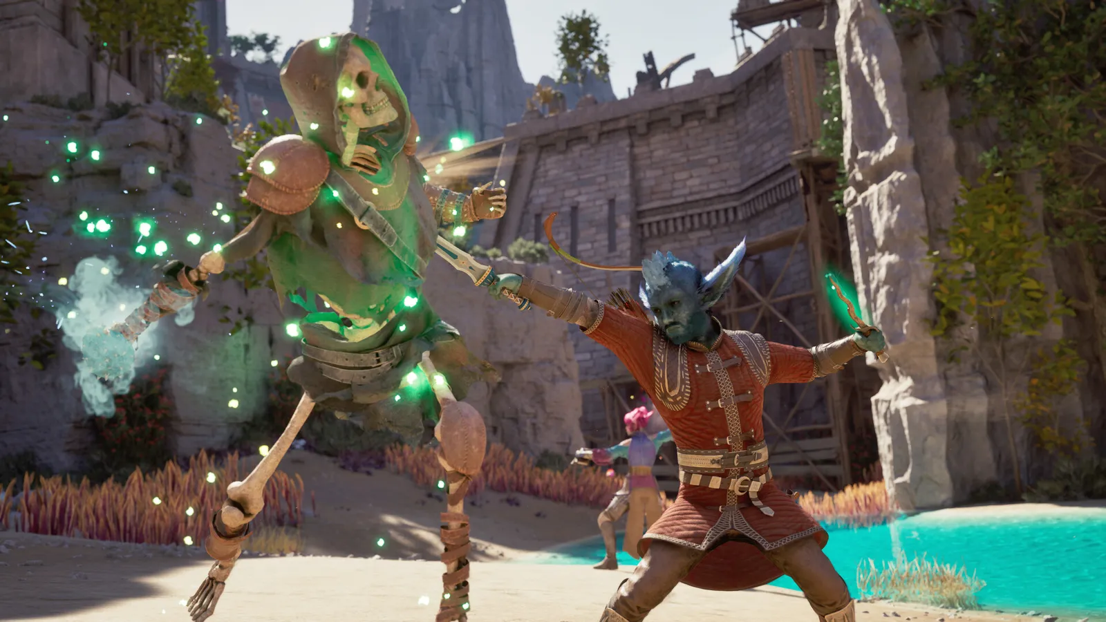 Official Steam screenshot from Avowed showing exploration in the Living Lands