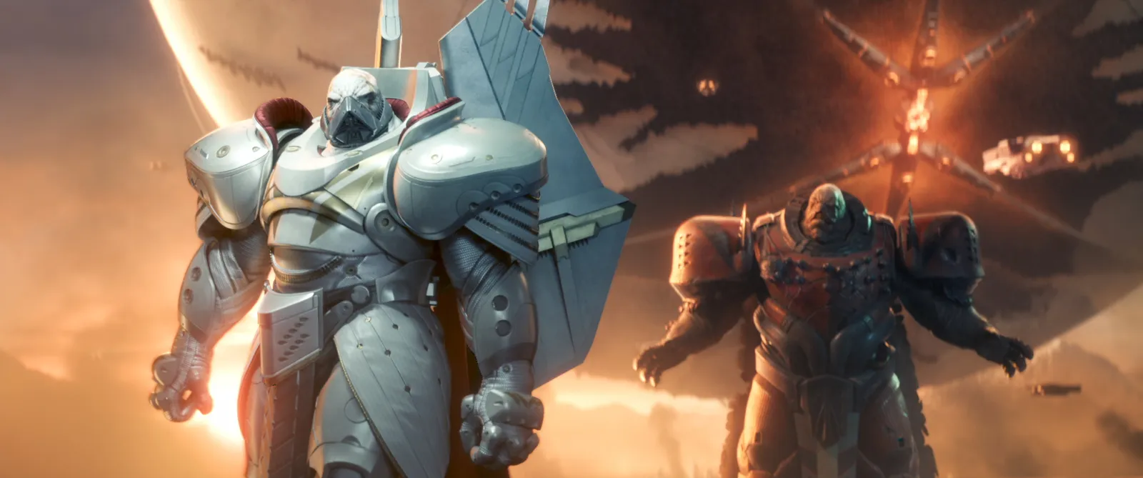 Destiny 2 villain Ghaul artwork used in Bungie's next chapter announcement
