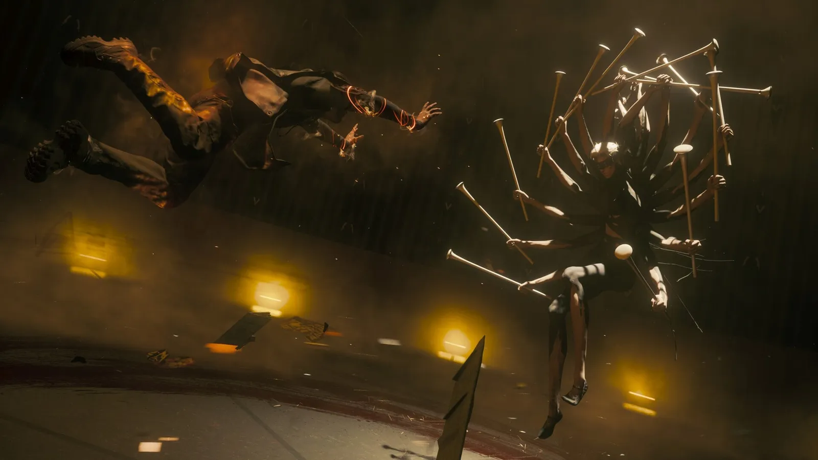 A Resonant Entity boss encounter set in a Hiss-altered Manhattan arena in Control Resonant