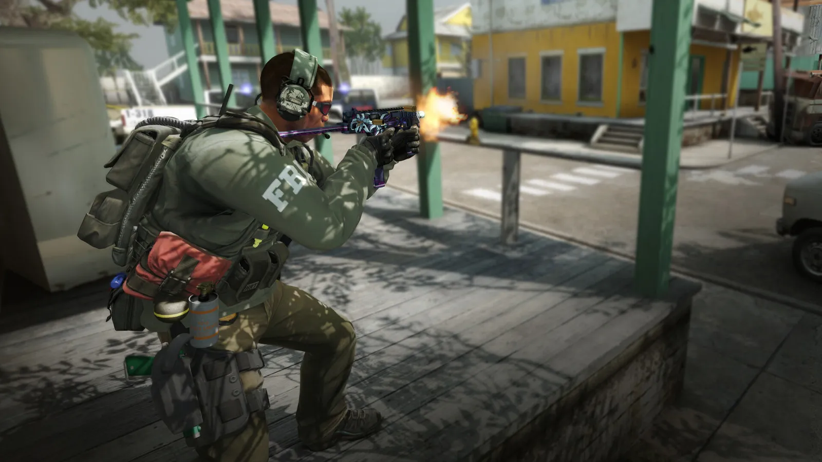 CS:GO standalone screenshot showing in-game environment from the Steam store