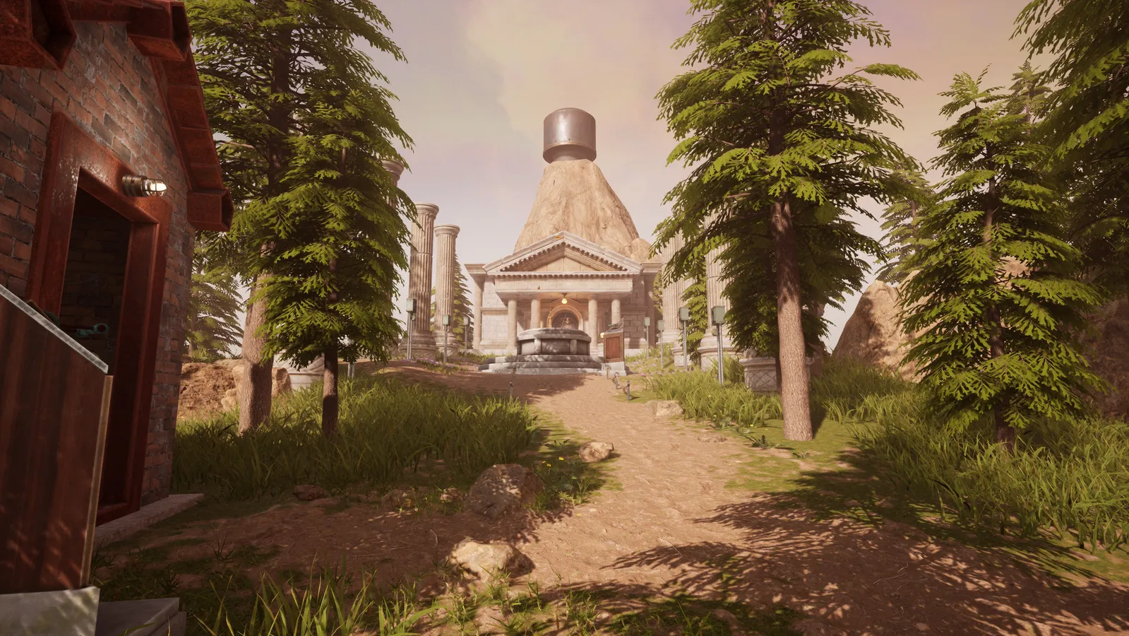 Gameplay screenshot from the Myst 2020 remake developed by Cyan Worlds