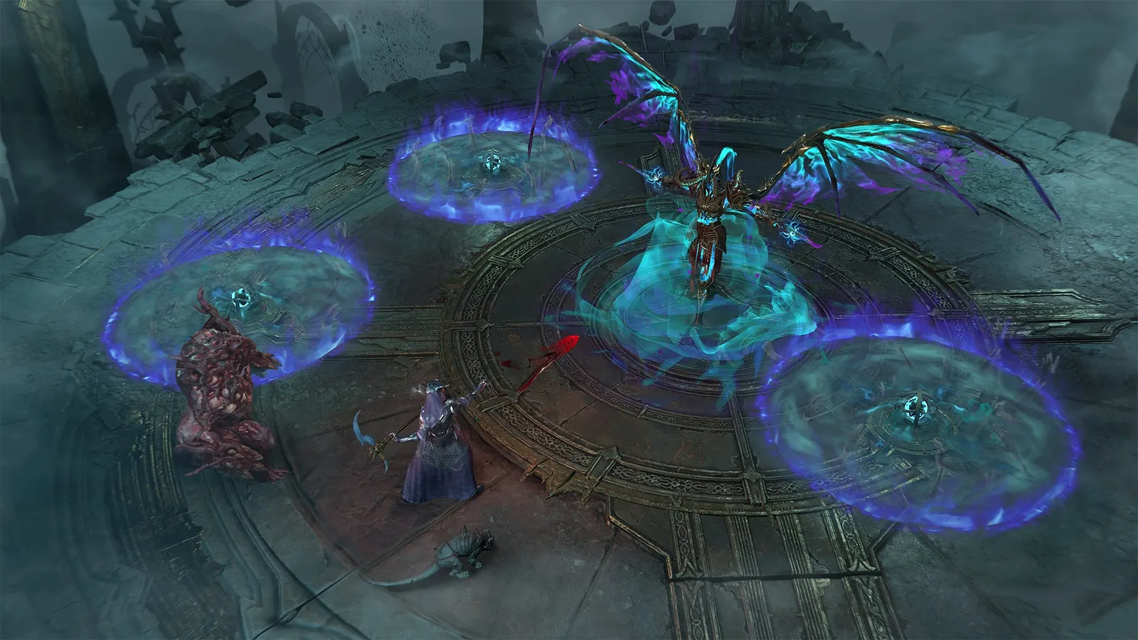 Diablo IV Season 14 character build and item showcase from Blizzard Entertainment