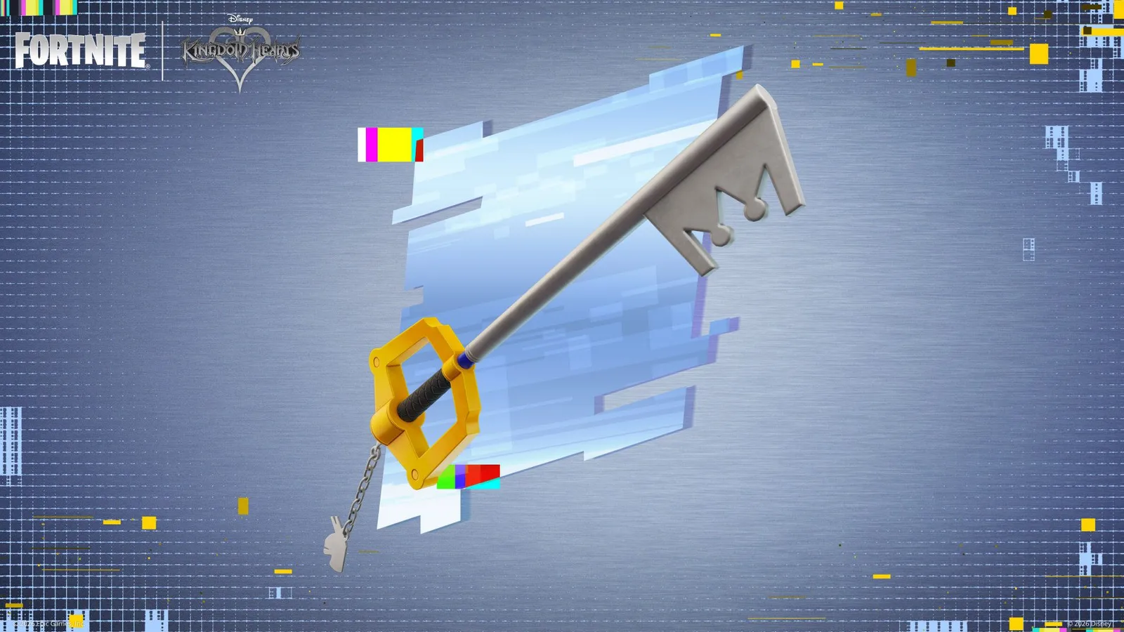 Second official Fortnite news image from the Kingdom Hearts crossover post