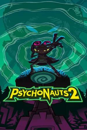 Official Steam portrait capsule art for Psychonauts 2