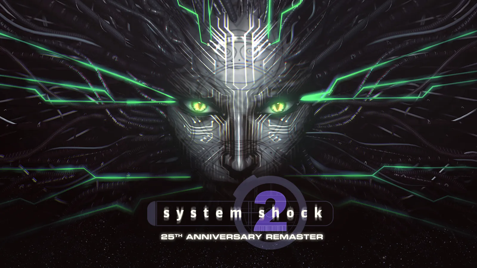 Key art from the Epic Games Store page for System Shock 2: 25th Anniversary Remaster