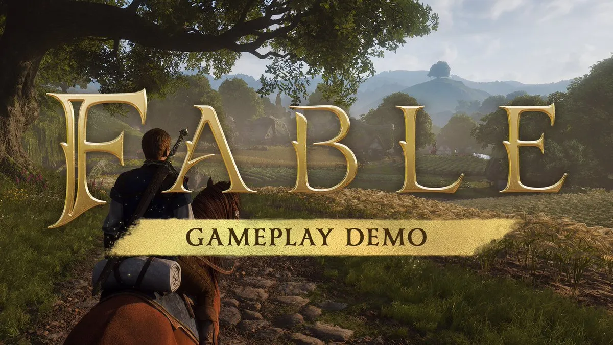 Fable gameplay demo key art from the Xbox tweet